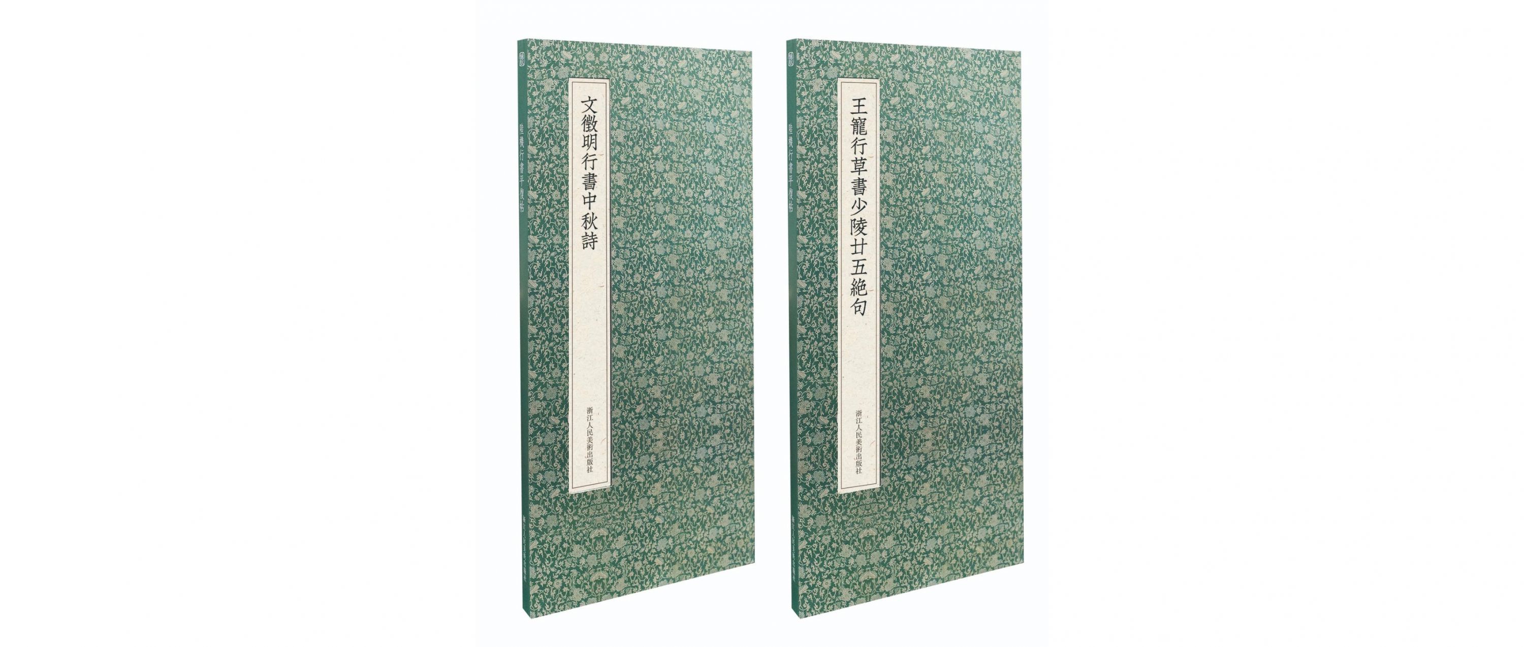 浙江人民美術出版社精選近墨堂藏法書兩種出版