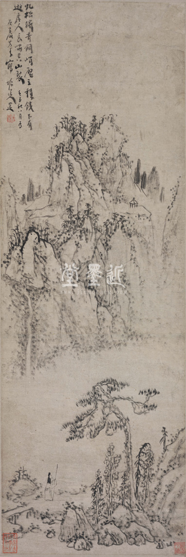 程邃 空山游居山水