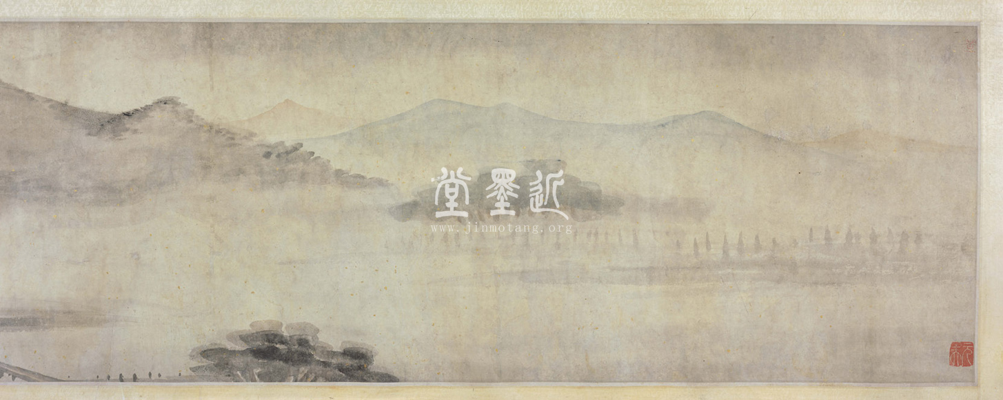 文徵明　雲山圖