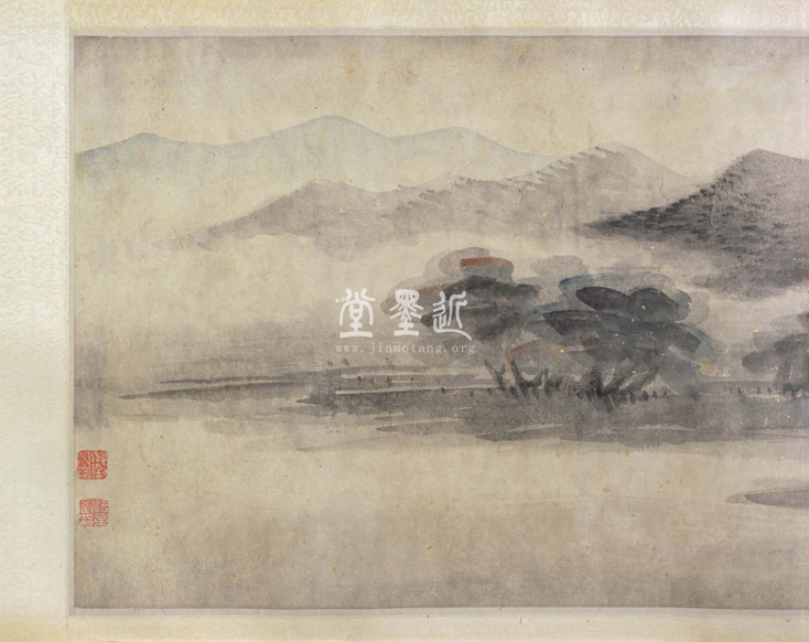 文徵明　雲山圖