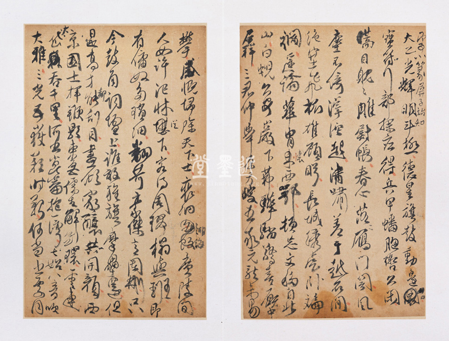 傅山行草讀書筆記冊