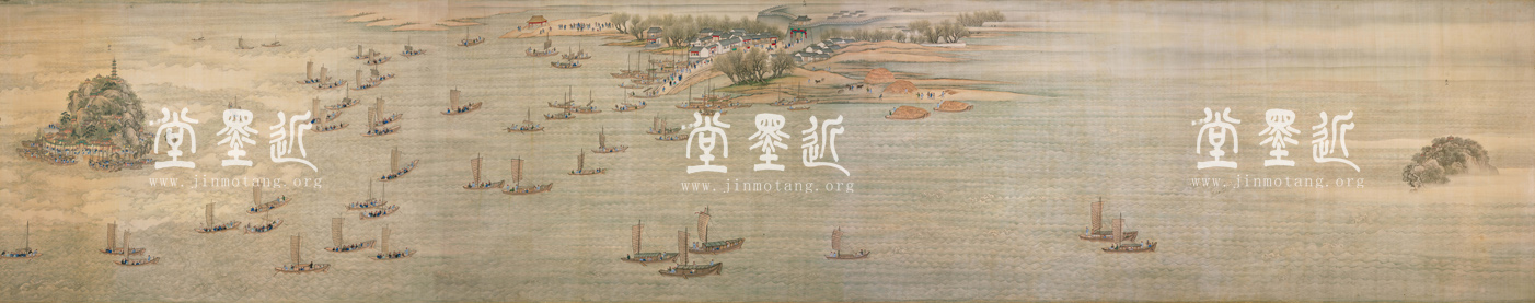 王翬等　康熙南巡圖（第六卷）