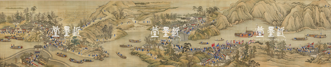 王翬等　康熙南巡圖（第六卷）