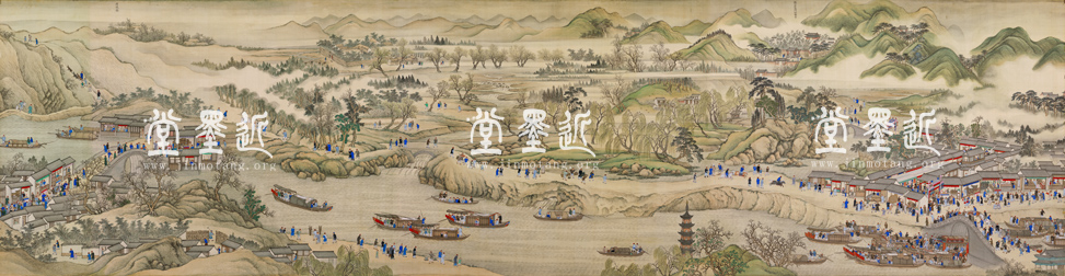 王翬等　康熙南巡圖（第六卷）