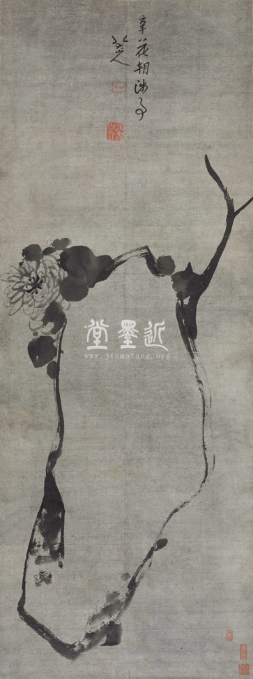 八大山人　花朝涉事圖