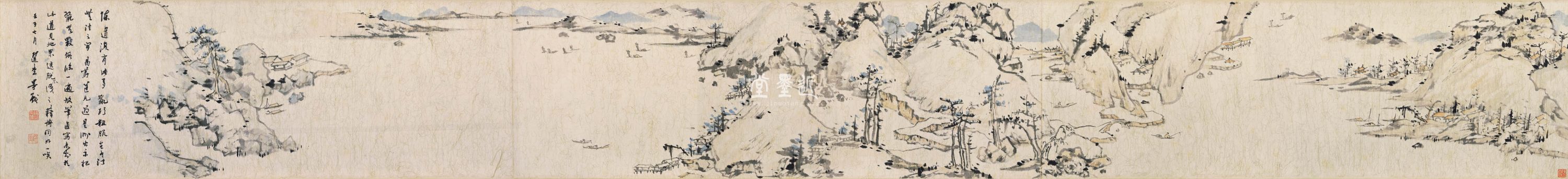 Shanqian Xiaojing in the manner of Chen Chun